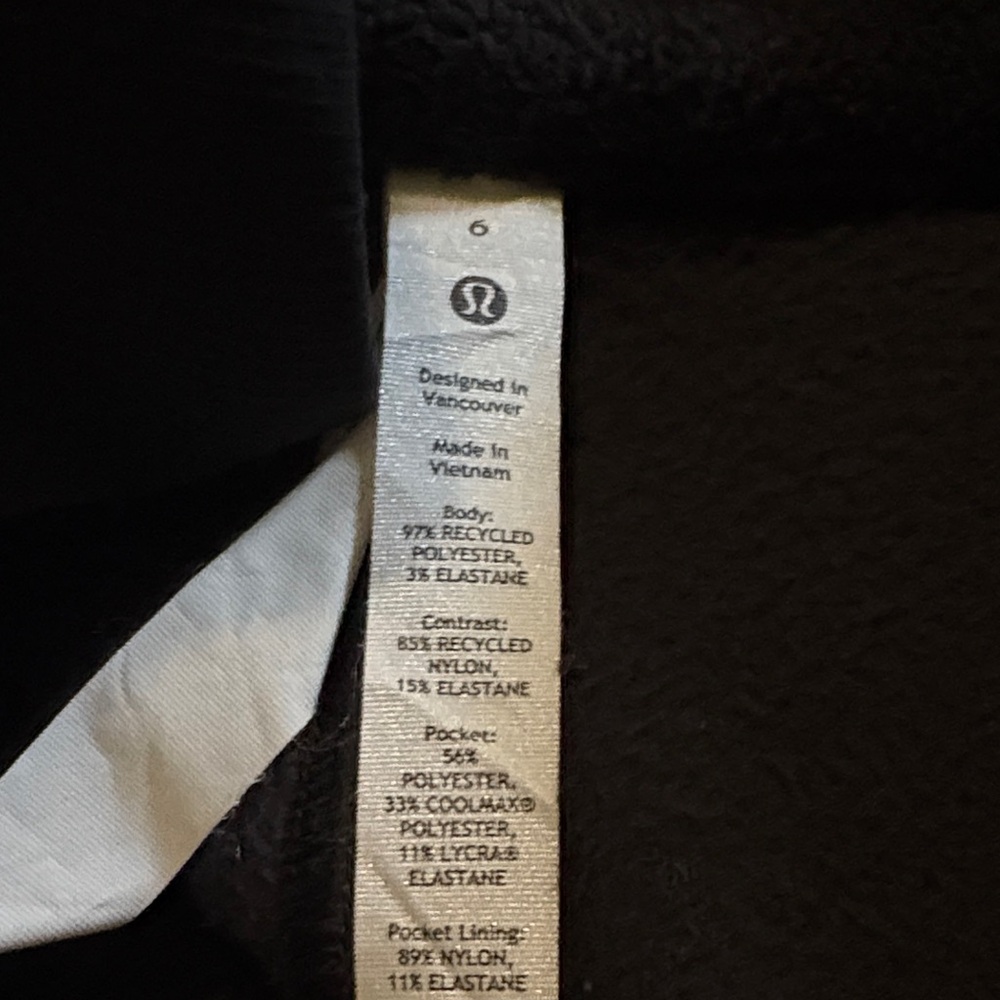 Lululemon Athletica Black Vest - Picture 2 of 3